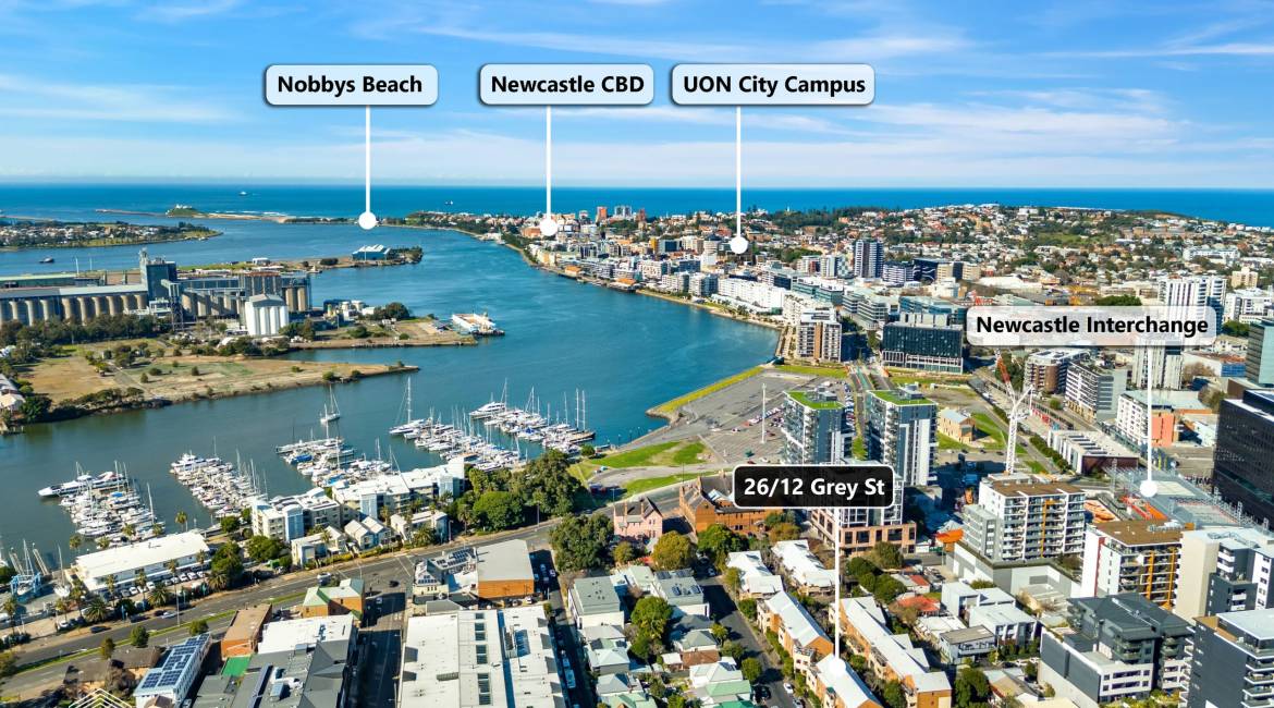 4/12 Grey Street, Wickham, NSW 2293 AUSTRALIA