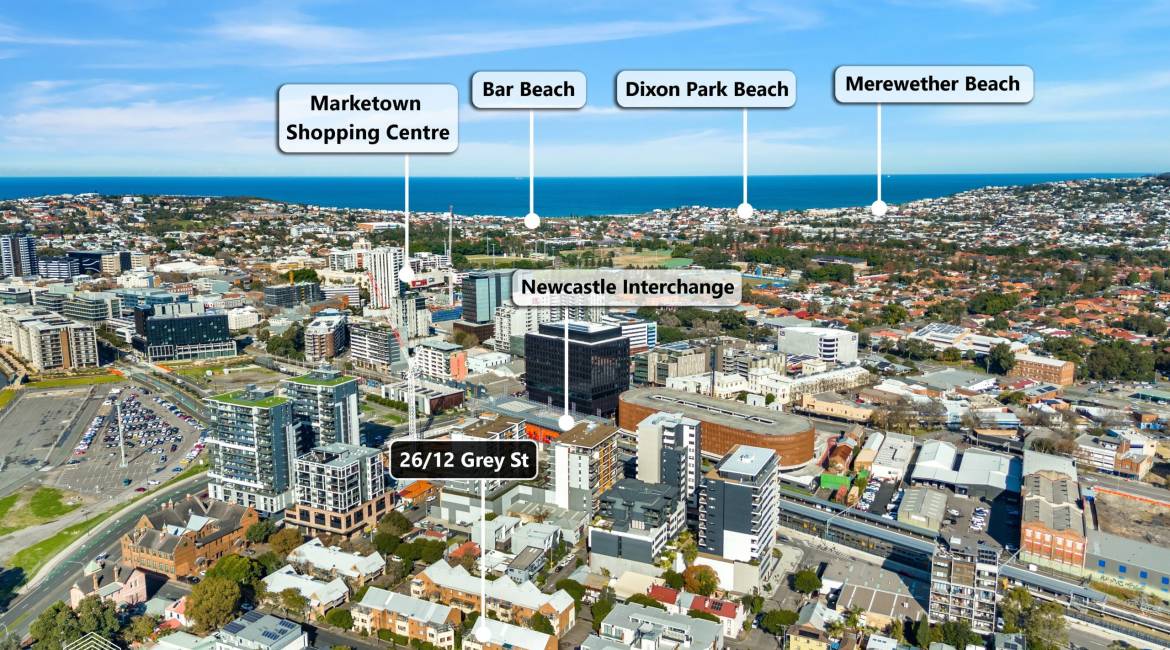 4/12 Grey Street, Wickham, NSW 2293 AUSTRALIA