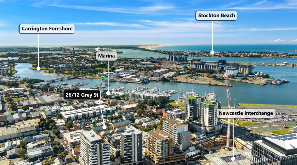 4/12 Grey Street, Wickham, NSW 2293 AUSTRALIA