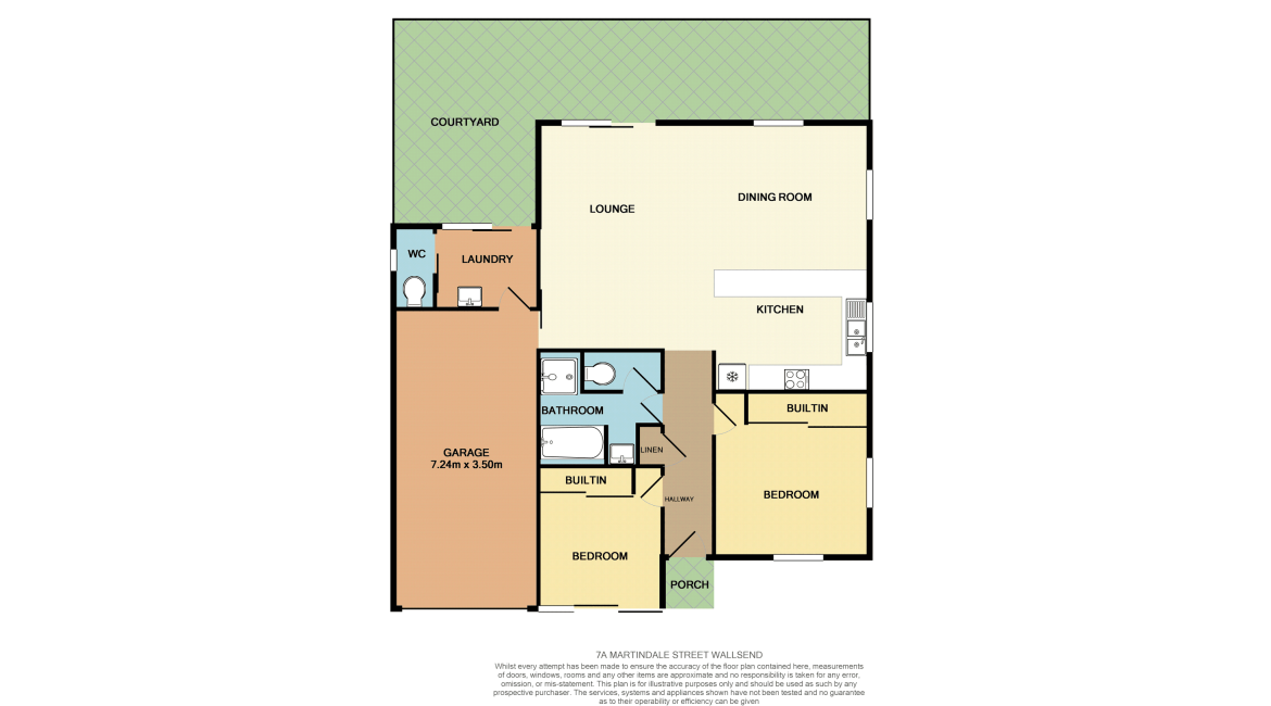 7A Martindale St, Wallsend, NSW 2287 Australia